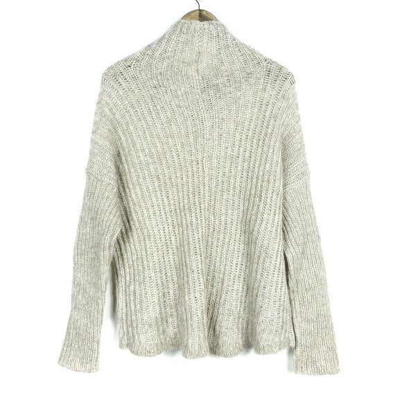 Eileen Fisher Wool Mohair Cowl Neck Knit Sweater - Picture 5 of 8